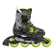 Microblade SL Kids Fitness Inline Skate - Black/Lime
