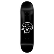 Bam Single Skull 8.5inch Skateboard Deck