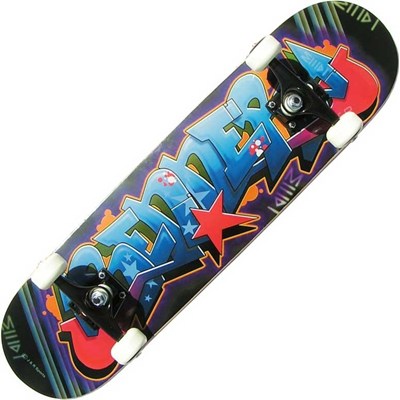 A Series Graffiti Complete Skateboard