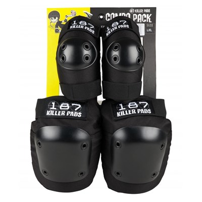 Combo Pack Knee & Elbow - Black