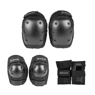 Adult Street Six Pack Set - Black