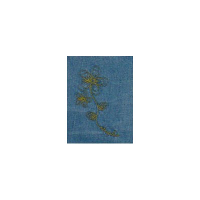 Floral Embroidered Jeans