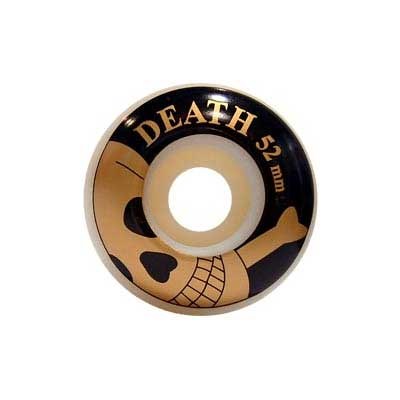 Gold Skulls Skateboard Wheels - 52mm