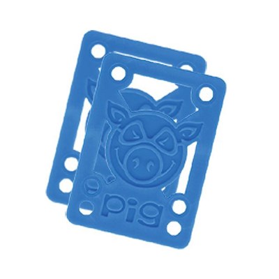 Piles Hard Risers 1/8 inch Blue