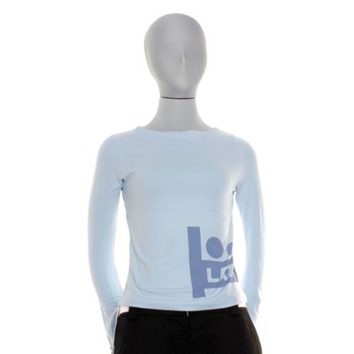 Lazy Lady Flare L/S T-Shirt - Sky Blue
