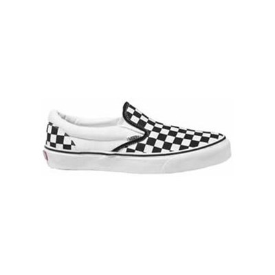 Classic Slip On Black/White Checkerboard Shoe EYEBWW