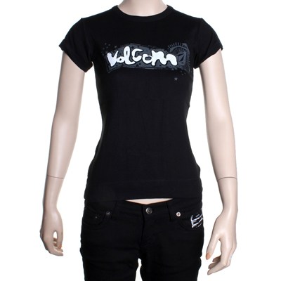 Milk Babydoll S/S Tee - Black