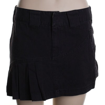 Mary Jane Mini Skirt - Black