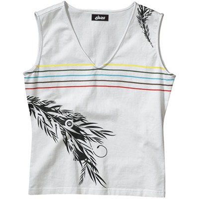 Tuberose V-Neck Tank Top