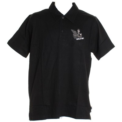 Charger S/S Polo Shirt - Black