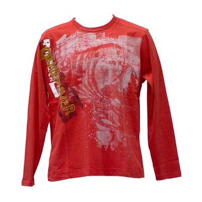 Runaway L/S T-Shirt - Red