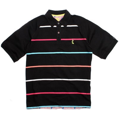 Southampton S/S Black Polo Shirt