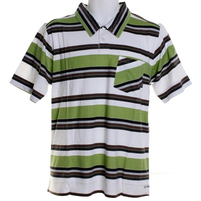 Settle Down S/S Polo Shirt - Green