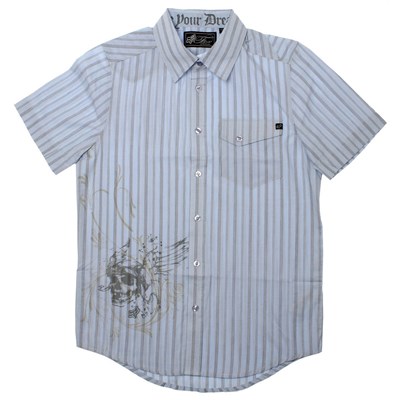 Oversight S/S Woven Shirt - Cashmere Blue