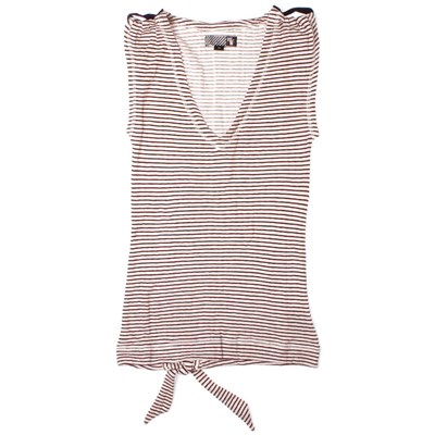 On The Double S/S Cap Knit Top