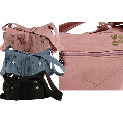 Twill and Grace Hobo Bag