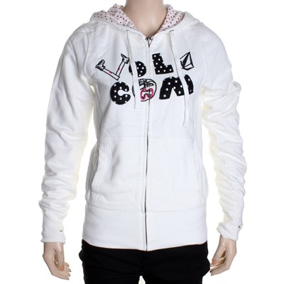 Mad Dash Brushed Zip Girls Hoody