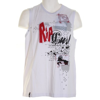 Cottillo Muscle Tee - White