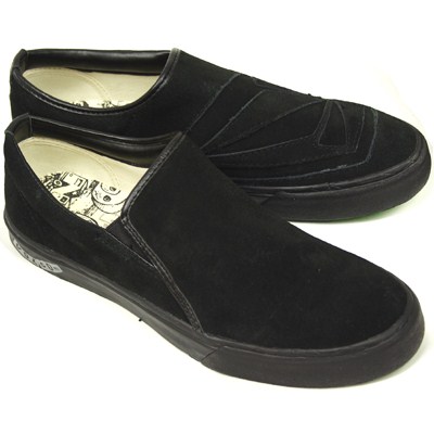 VS1 Creedler Black/Black Slip-On Shoe