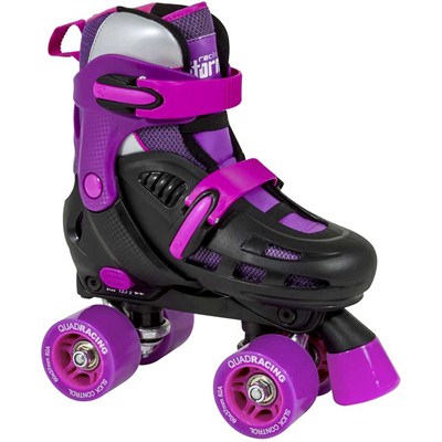 Storm Black/Purple Limited Edition Quad Roller Skates