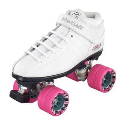 R3 White Quad Roller Skates