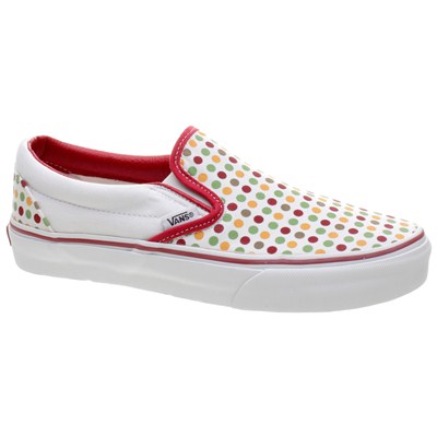 Classic Slip On (Polka Dots) Chilli Pepper/Incence Shoe EYEAVZ Classic Slip On (Polka Dots) Chilli Pepper/Incence Shoe EYEAVZ
