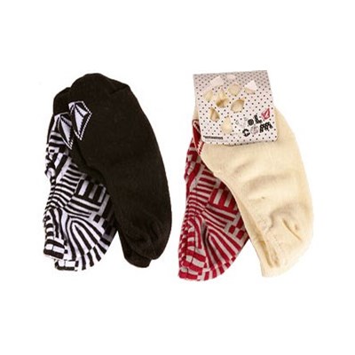 Drop Top Ped Socks
