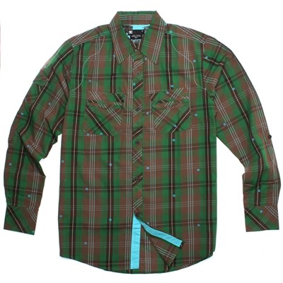 B.Y.O.B Green L/S Shirt