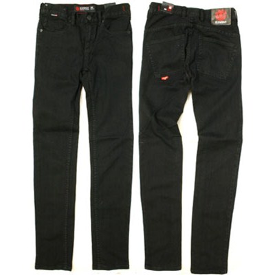 Scene Blk and Grey Black Wash Jeans