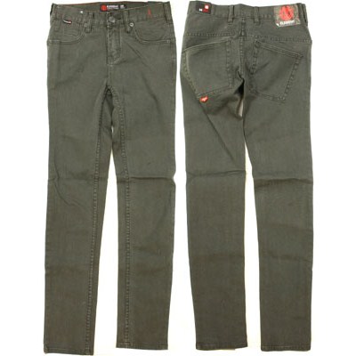 Scene Blk and Grey Grey Wash Jeans
