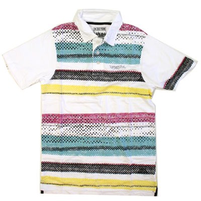 Marker Stripe S/S Polo Shirt