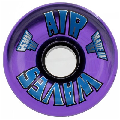 65mm Clear Quad Roller Skate Wheels