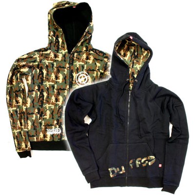 Camo Reversible Zip Hoody