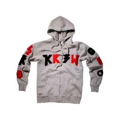 TK Lettered Zip Hoody
