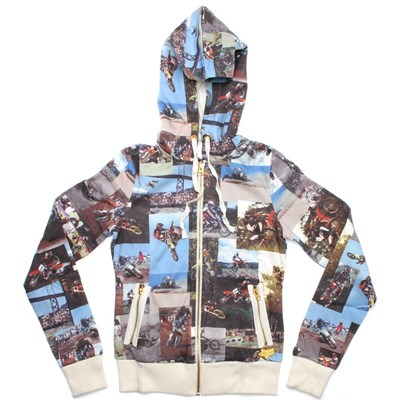 Live to Moto Girls Zip Hoody