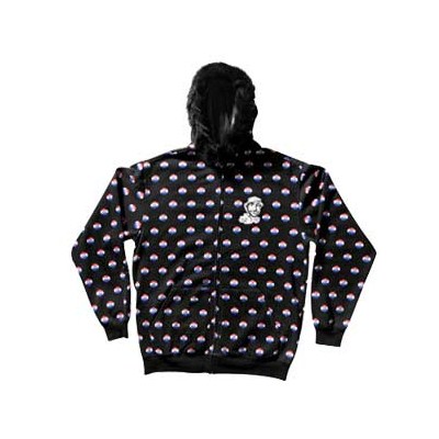 Carroll Election Black Zip Hoody