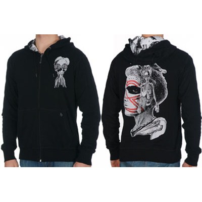 Zee Reversible Slim Zip Hoody