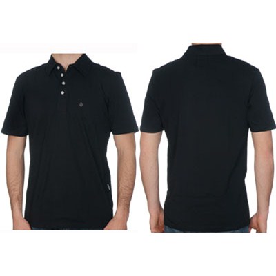 Shoe In Youths S/S Polo Shirt - Black