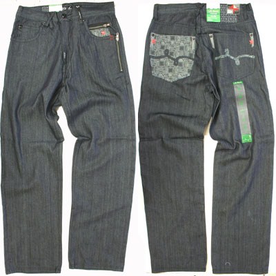 High Resolution Classic 47 Black Wash Jean