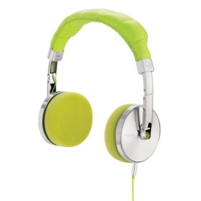 Nomadic Lime Headphones