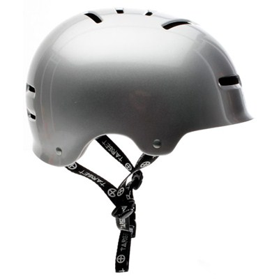 v2 Metallic Silver Helmet