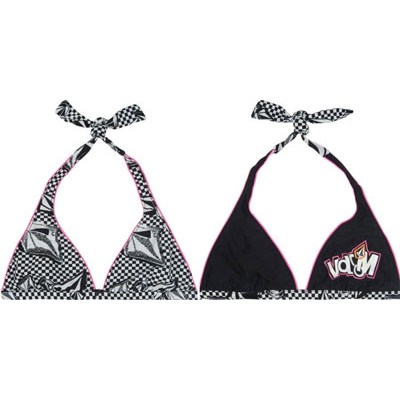 Stone Check Reversible Halter