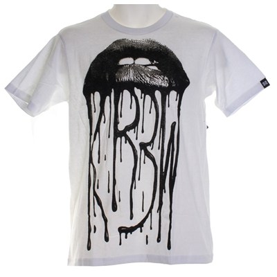 Lip Drip S/S T-Shirt - White