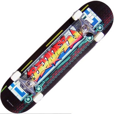 B Series Graffiti On The Tube Complete Skateboard