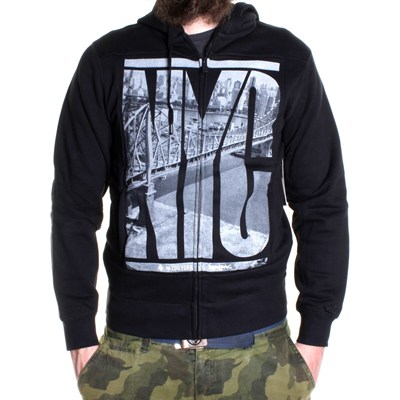 Big NYC Zip Hoody