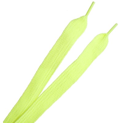 540 Bright Yellow Solid Thick Laces