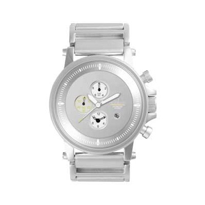 Plexi Polished Silver/Silver Silver/Mirror Men's Watch PLE023
