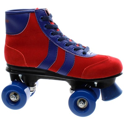 Blazer 2 Stripe Red/Blue Kids Quad Roller Skates