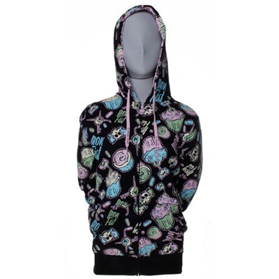 Killer Cupcakes Zip Hoody