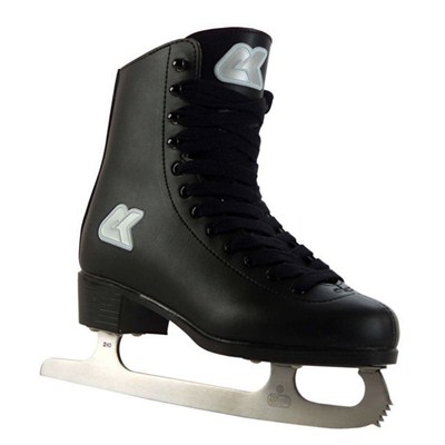 Fashion Black Wide Fit Ice Skates
